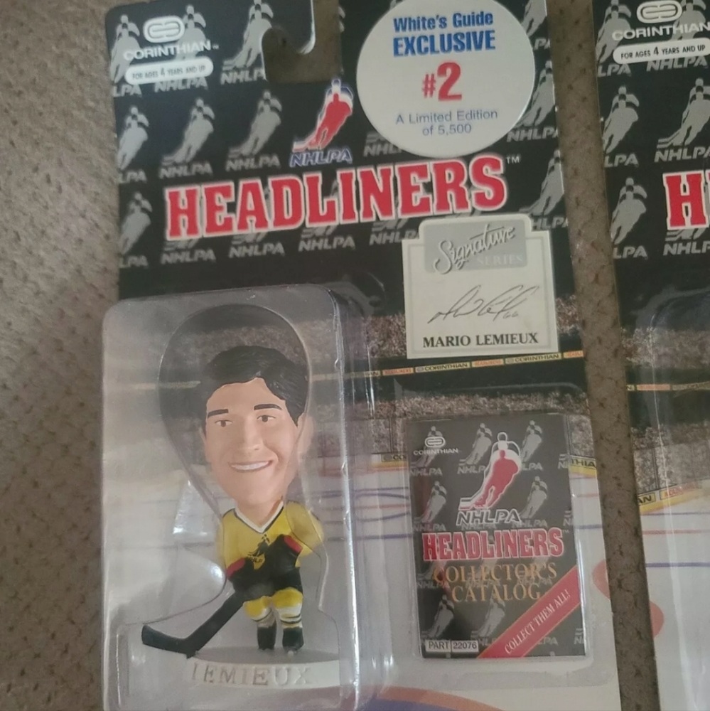 -New Headliners Mario Lemieux Limited Edition Of 5,500 hockey NHL Figure
